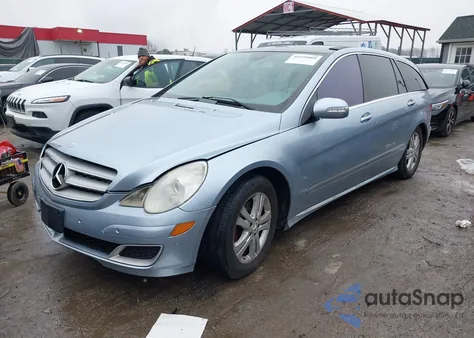 2006 Mercedes-Benz R 500 4Matic z USA, uszkodzony, nr VIN 4JGCB75E76A016294